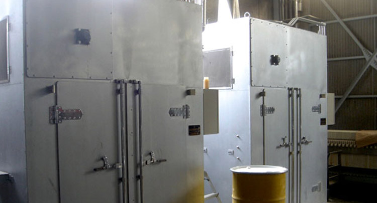 9.サニタリー式常圧棚段乾燥機によるコンタミ防止